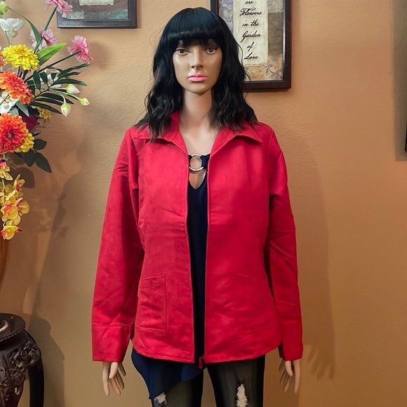 Red Jacket Blazer (M) - Picture 3 of 12